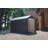 Shed-in-a-Box® Shelter, PEAK 6X12X8 GRAY-115750196-115750153