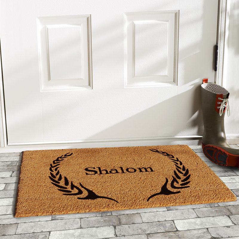 Paillasson intérieur / extérieur Casuarina Mills Namaste, H 0,6 po x l 24 po x P 48 po