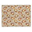 Tapis brun intérieur / extérieur rectangulaire en polyester tissé à la machine-1949575067
