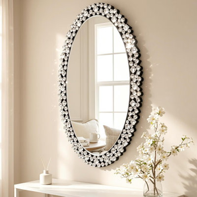 Miroir décoratif ovale