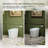Smart Toilet With Bidet Purified Water Washing, Plasma Air, ADA Compliant One Piece Toilet With Powerful Flush, Heated Toilet Seat, Warm Dryer, Night Light, Deodorization