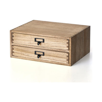 Solid Wood Desk Organiser