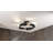 Saffron Integrated LED Matte Black Semi-Flush Mount-1284245170-1284245180