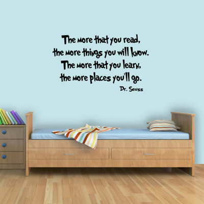 Text & Numbers Wall Decal