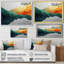 Emerald Drift of Transitional Passage Of Time IV - Art mural moderne abstrait transitionnel-272459973-272459998-272459971
