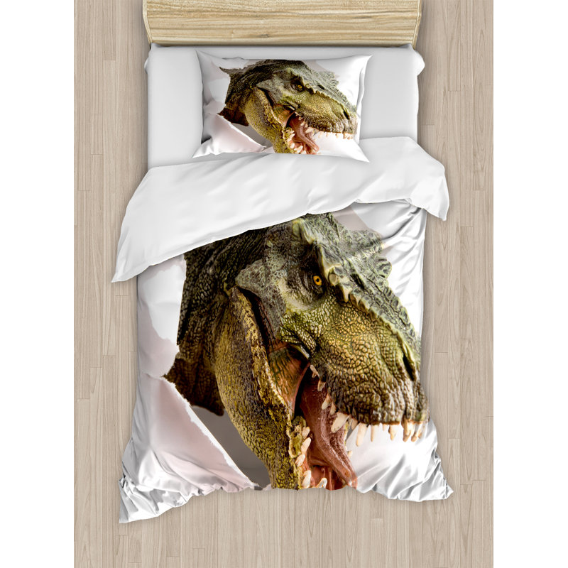 Ensemble de housse de couette dinosaur, Simple