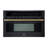 Oliena Espresso Black 30 Inch Built-In Microwave Convection Oven, 1.6 cu.ft., 1000W/1750W