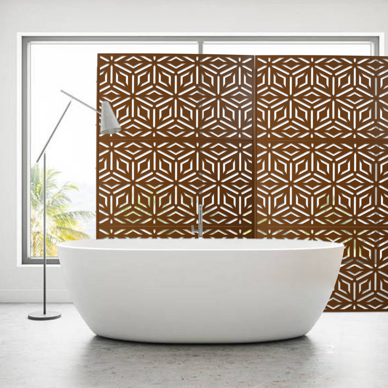 Écran d'intimité pour l'extérieur et l'intérieur, Brun