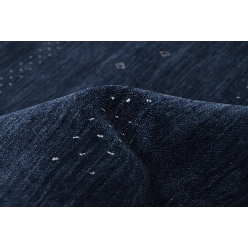 Kashkuli Gabbeh Navy Rug 5'6" x 8'0"