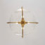Lustre semi-sphérique en verre opale 4 lumières Creative Deco-868094889