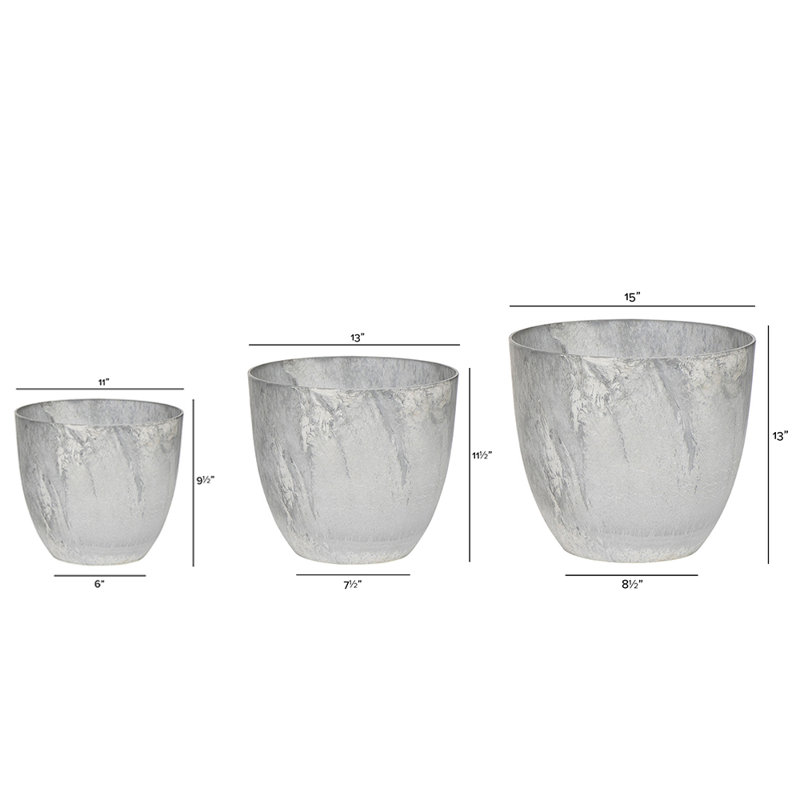 Pot Planter, Gray