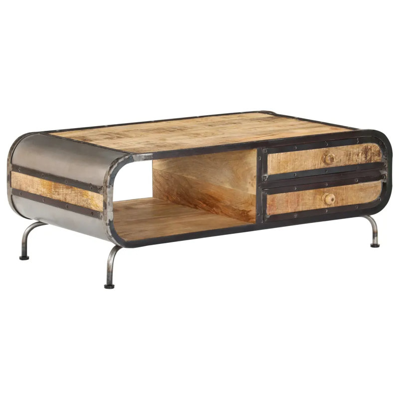 Clarksdale Four Leg Coffee Table with Storage