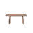 Hadasa Walnut & Light Gray Finish 5Pcs Dining Room Set