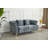 Upholstered LOVESEAT With Metal Legs-2119081891
