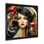 Cubisme Mulitcolor, femme, création II - cubisme, art mural-546325215-546325201