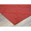 Tapis rouge touffeté à motif géométrique Nasturtium-1701839489