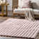 Jeni SuperiorWash Solid Faux Rabbit Machine Washable Area Rug