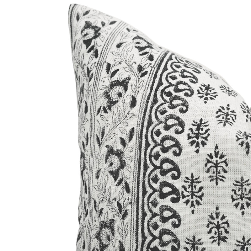 Coussin décoratif décoratif fait à la main avec coussin décoratif, H 14 po x l 14 po