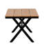 Mobilier d'extérieur remarquable avec chaises en PE et table en bois en plastique-1834384799