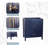 Blue 24" Bath Vanity with Bottom Drawer Sink Cabinet Without Top