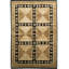 Himalayan Wool Geometric Area Rug in Beige