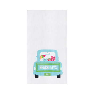 Truck Beach Days Towel Set of 2