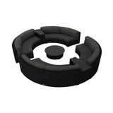 Urbana Outdoor 7 - Piece Conversation Set
