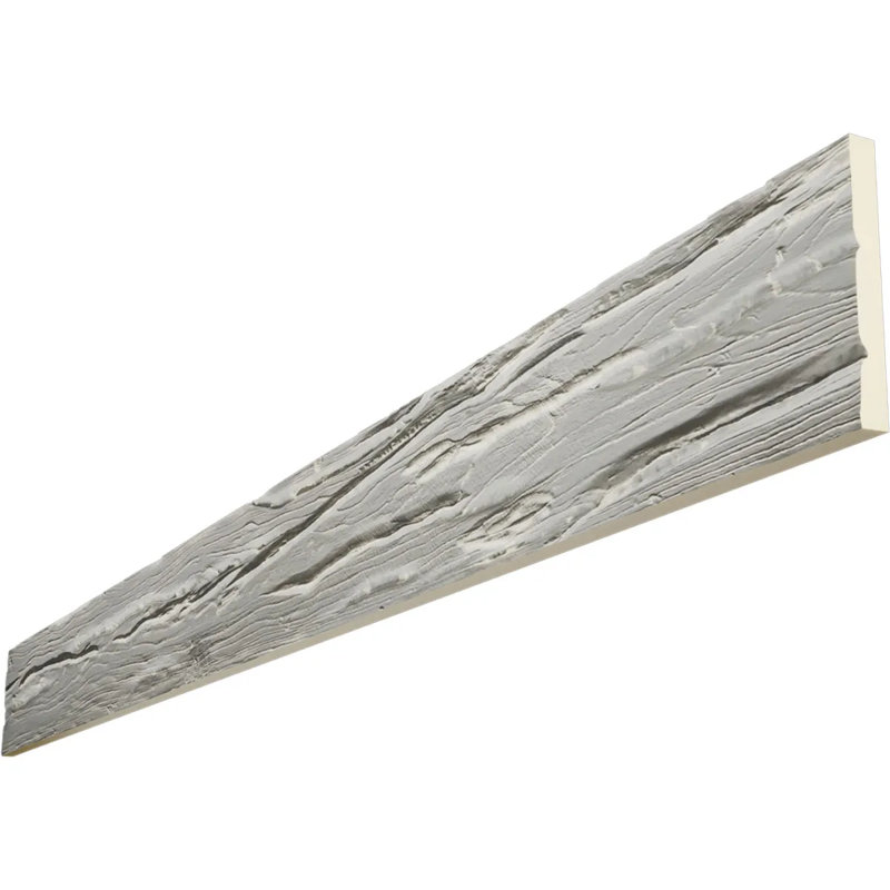 Planche en faux bois Riverwood Endurathane, H 8 po x l 72 po x P 1 po, Cachemire