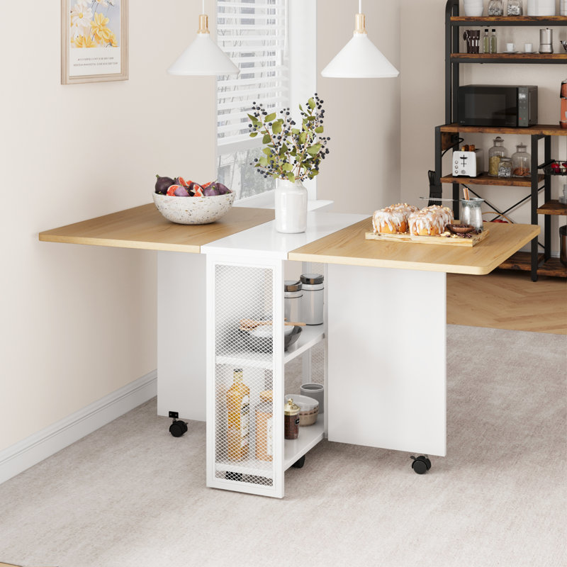 Metal Base Dining Table
