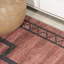 Tapis rouge / gris foncé Ilsetraud-1128071006