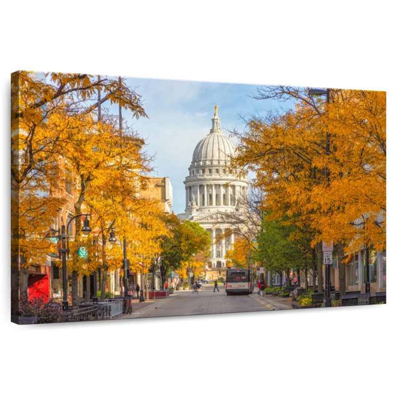 Nicci Wisconsin State Capital In Fall