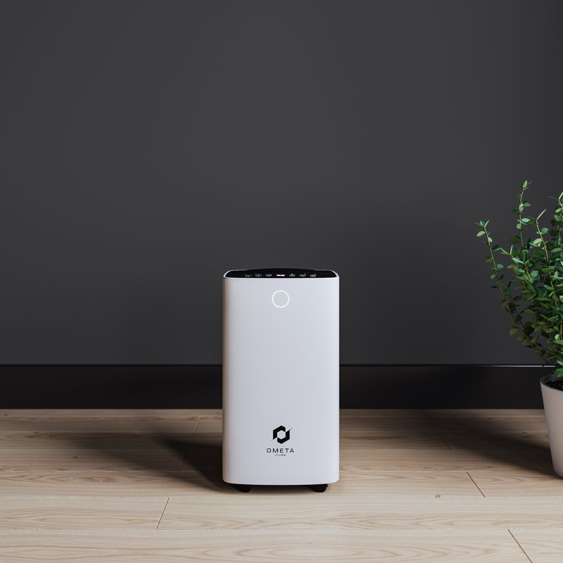 Console Dehumidifier, 46cm H x 25.5cm W x 22cm D, Black
