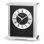 Modern & Contemporary Roman Numeral Metal Quartz Movement / Crystal Tabletop Clock in