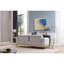 Canapé de style moderne Zoe fabriqué avec des accents de bois et d'or en gris Identique à G150109334 (NJ Stock)