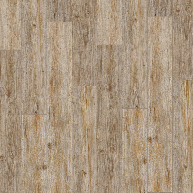 Planche en vinyle 7,25" x 48" x 2,5 mm chêne de luxe austere, Miel