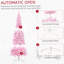 Arbre de Noël artificiel régulier (double) avec aiguilles roses-966901675-966901674-966901667