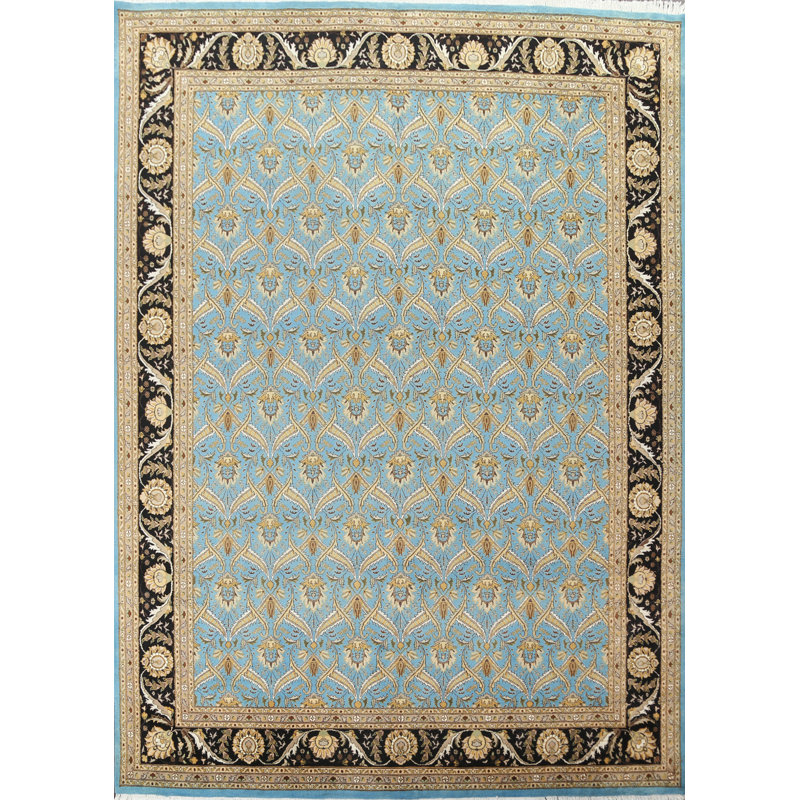 One-of-a-Kind 8'0'' X 9'11'' New Age Area Rug in Blue