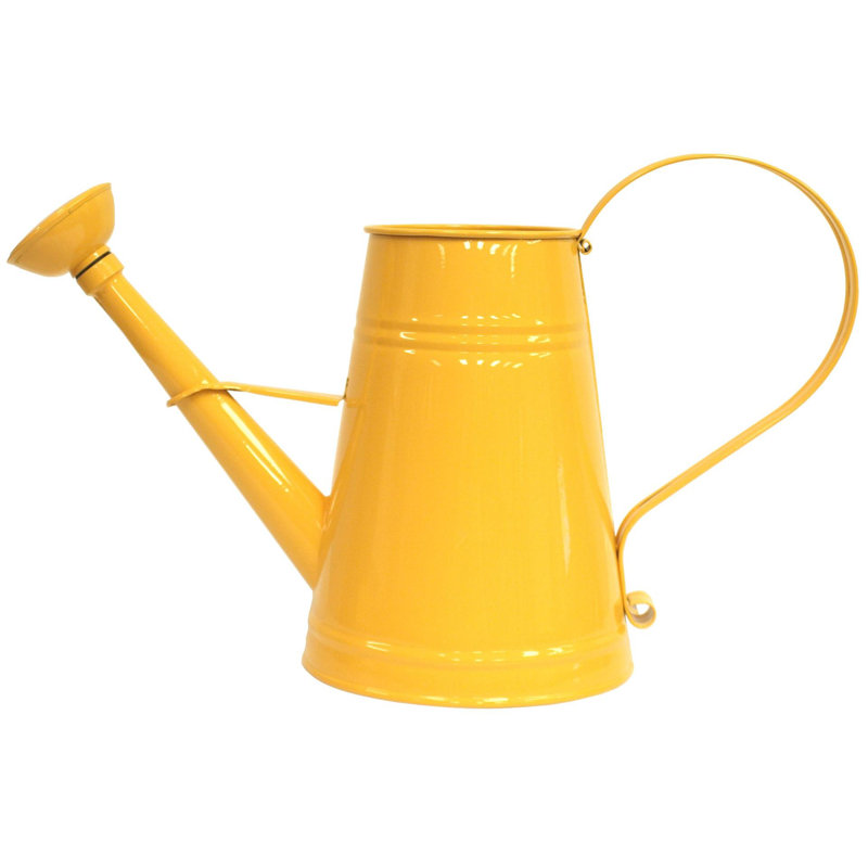 Aldegonda Handmade Metal Table Vase, Saffron