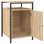 Gibby 40cm W Iron Bedside Table-1453505704