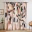 Paire de rideaux obscurcissant en polyester Elegant-1585885287