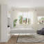 Grand lit escamotable de style campagnard avec 1 armoire de rangement, lit mural peu encombrant pour salle polyvalente-1922943537