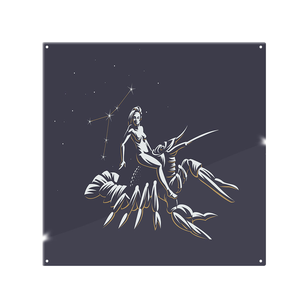 Sign Of The Zodiac Cancer Dining Splash Back