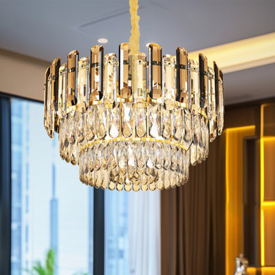 Boomery 6 - Light Crystal Chandelier