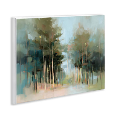 Plaque murale The Grove Impressionist Forest, design par Kim Curationa