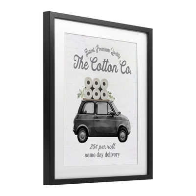 Impression sur papier en coton Cotton Co, livraison de lettres et doublures