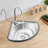 Stainless Steel  Triangle Bathroom Sink