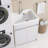 30 Inch Kitchen Laundry Sink Solid Surface Sink with Standing Storage Cabinet