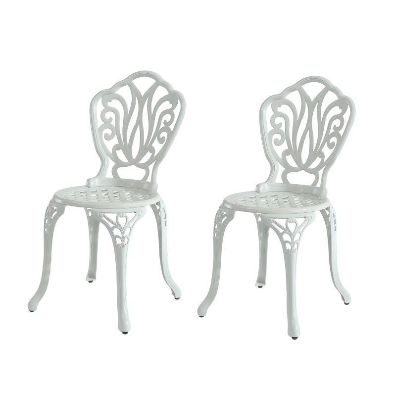 Chaise de salle à manger Ikra, Blanc