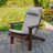 Indoor And Outdoor Patio Rocking Chair Cushion Set-2128193262