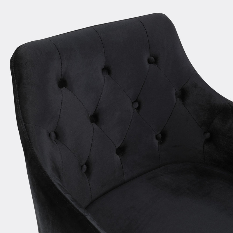 Fatina 26 po de largeur, Tissu noir